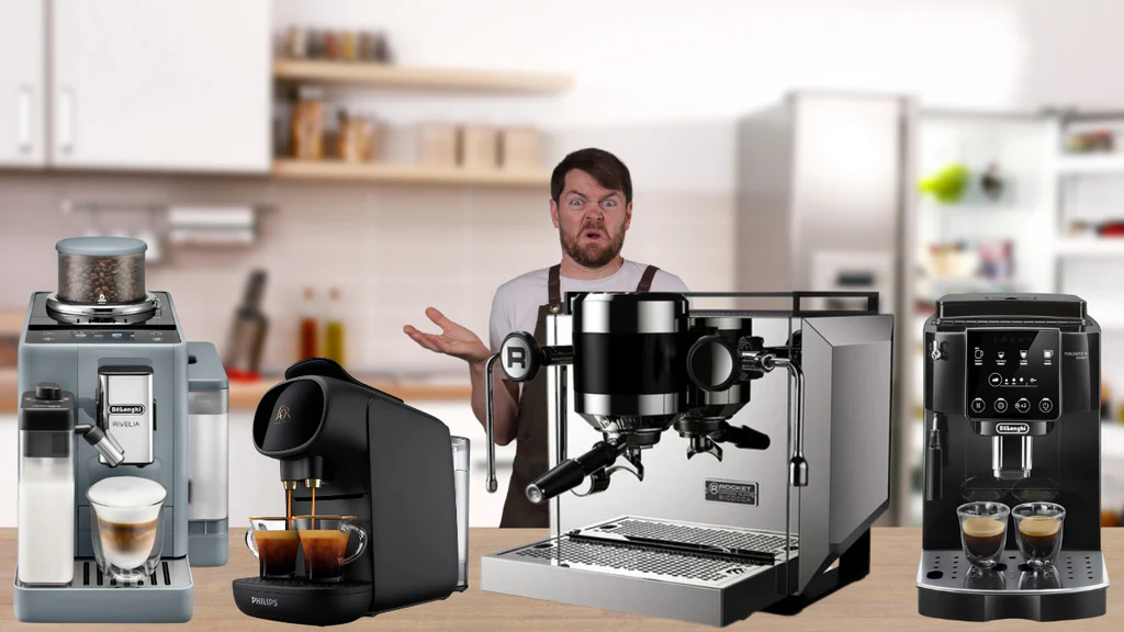 انتخاب بین قهوه ساز و اسپرسو ساز