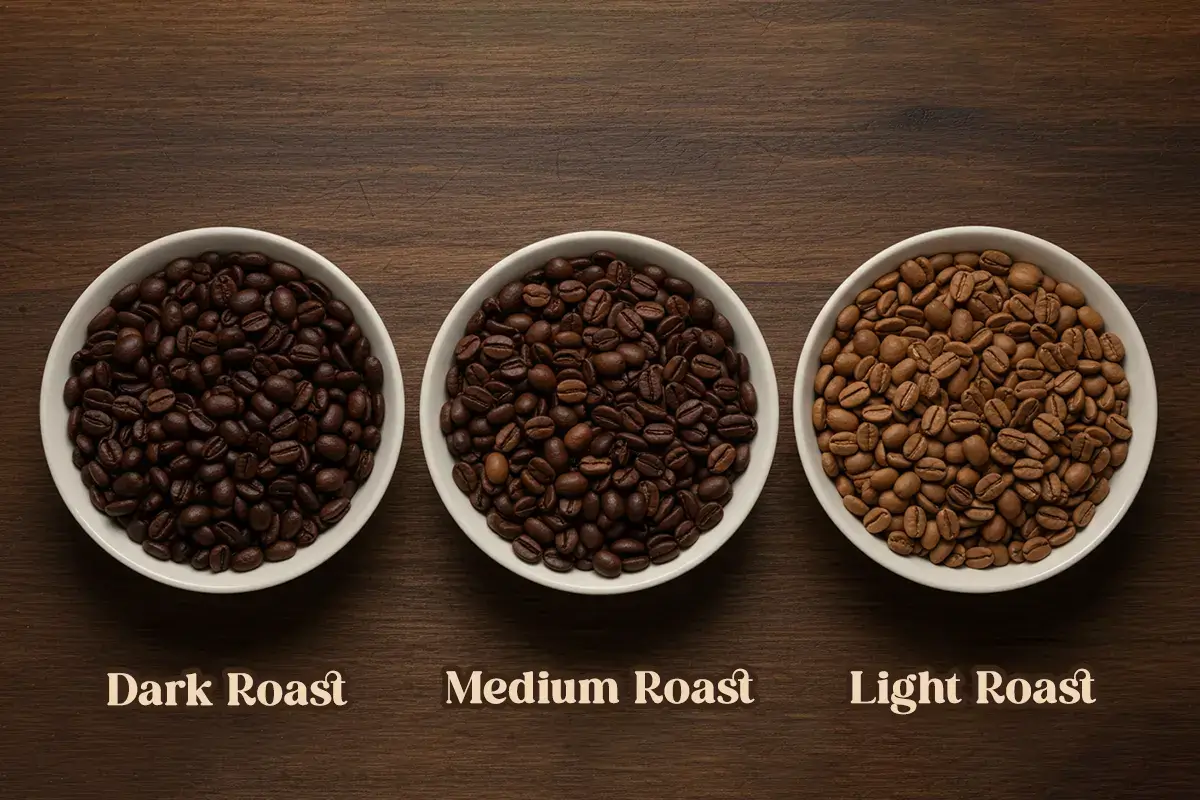 انواع رست قهوه ترک