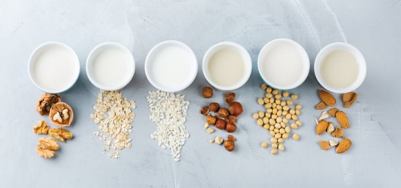 انواع شیر گیاهی